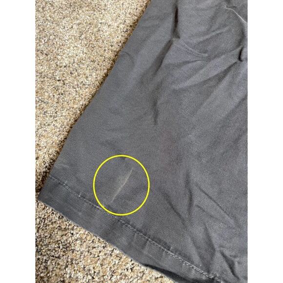 North Face Shorts Gray Heavy Knit Pockets Hiking Outdoors Mens XL - Picture 7 of 7